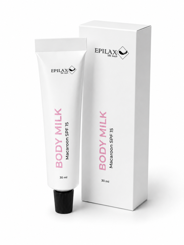 Молочко для тіла SPF15 Macaroon Epilax 30мл (туба)