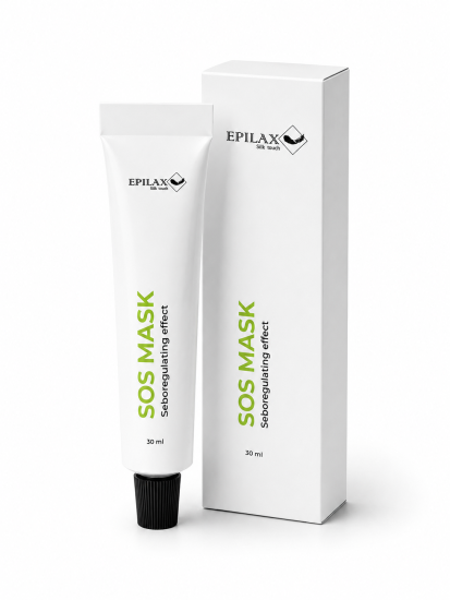 SOS маска себорегулююча Epilax 30мл (туба)
