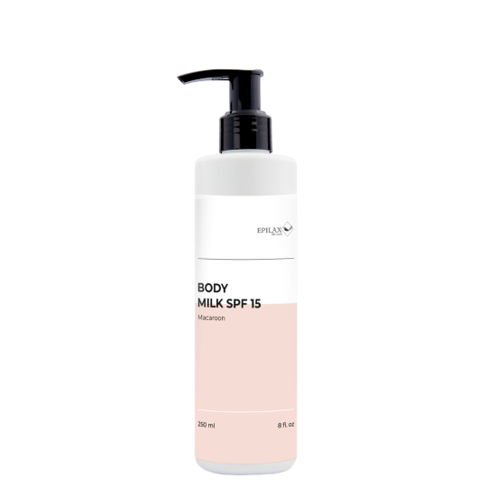 Молочко для тіла SPF15 Macaroon Epilax 250мл