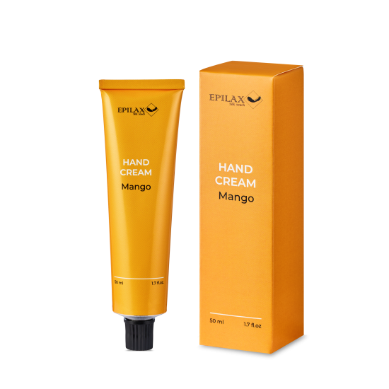 Зволожуючий та живильний крем для рук Mango ТМ Epilax Silk Touch 50 мл