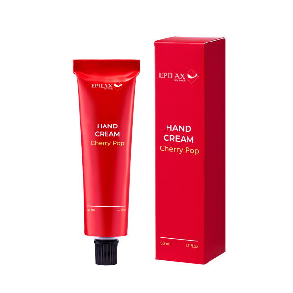 Зволожуючий та живильний крем для рук Cherry Pop ТМ Epilax Silk Touch 50 мл