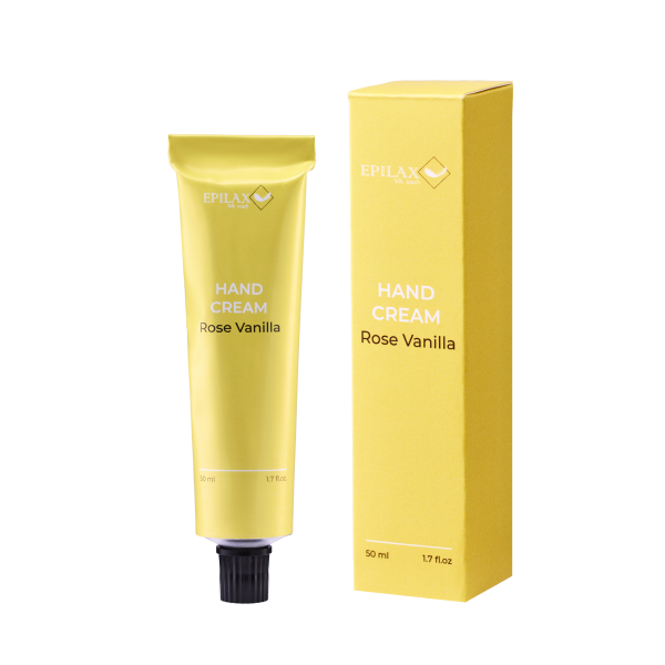 Зволожуючий та живильний крем для рук Rose Vanilla ТМ Epilax Silk Touch 50 мл